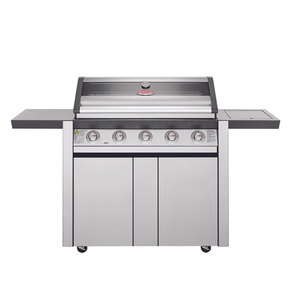 Beefeater 1600 5 Bnr BBQ & Side Bnr Trolley - S.Steel